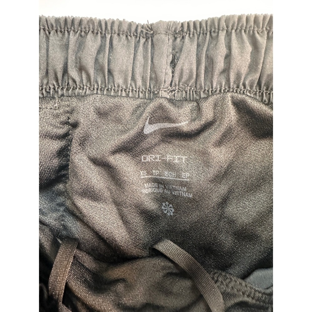 Nike Dri-FIT Womens Running Shorts Black Mesh Panels Size XS Athletic Gym 3in - Picture 2 of 7